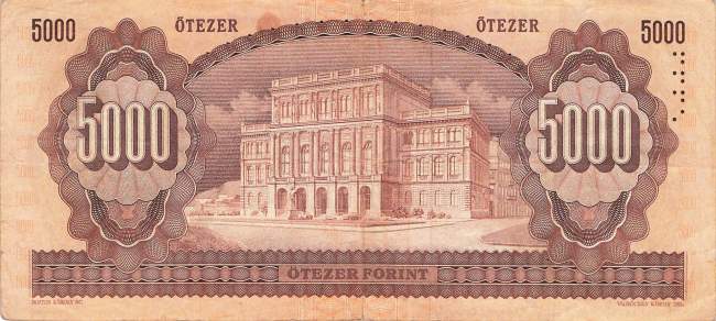 5000 Forint 1990 p.177a